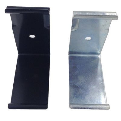 Sheet Metal Stamping Custom Fabrication Black E-coating Zinc Steel Reusable Plywood Wooden Box Metal Crate Clip