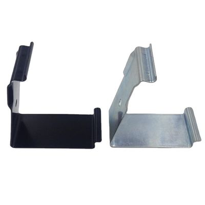 Dalam stok besar galvanis / Clamps berlapis hitam C057 Daur Ulang 65Mn Carbon Steel Crate Clip untuk peti kayu