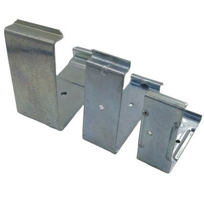 Sheet Metal Stamping Custom Fabrication Black E-coating Zinc Steel Reusable Plywood Wooden Box Metal Crate Clip