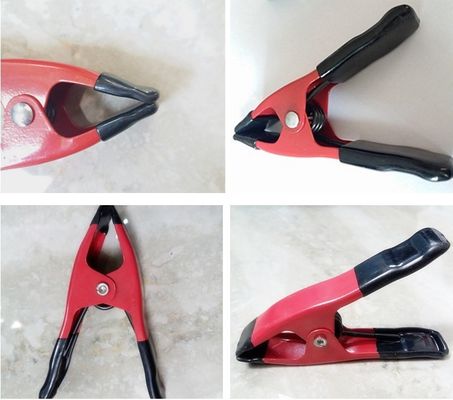 Heavy Duty 6 Inch A Type Carbon Steel Galvanized Metal Spring Clamp Untuk Pekerjaan Kayu