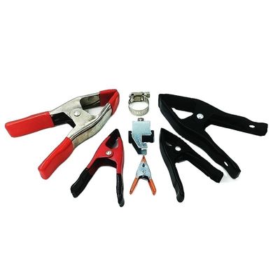 Heavy Duty 2 4 6 9 Inch Metal Spring Clamp Clips Dengan PVC Handle Untuk Pengerjaan Kayu
