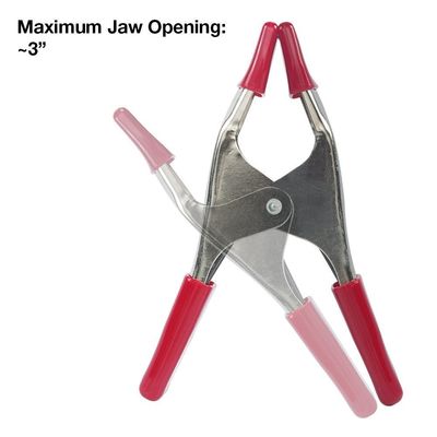 Metal Spring Clamp Dengan Tips Karet Untuk Pengerjaan Kayu Spring Metal Hand Clamp Tent Clamp