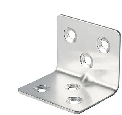Custom Single-Sided L Bentuk Sudut Bracket Galvanized Metal Baja Untuk Kayu Konstruksi Wall Bracket