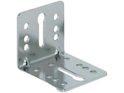 Custom Single-Sided L Bentuk Sudut Bracket Galvanized Metal Baja Untuk Kayu Konstruksi Wall Bracket