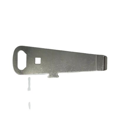 Factory Hot Sale Custom Stainless Iron Sublimation Blank Metal Flat Beer Bottle Opener