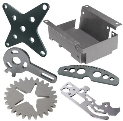 Laser Cutting dan Bending Sheet Metal untuk Bagian Material Baja dan Aluminium