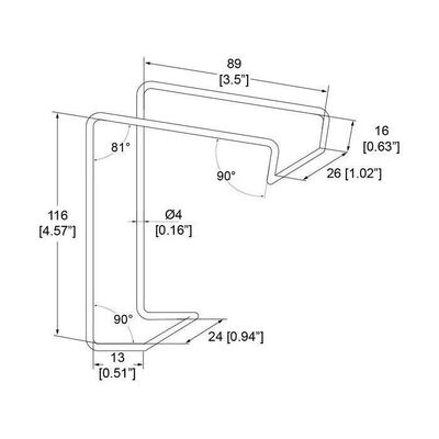 Galvanized Steel Spring Snap Kayu Crate Metal Wire Clips